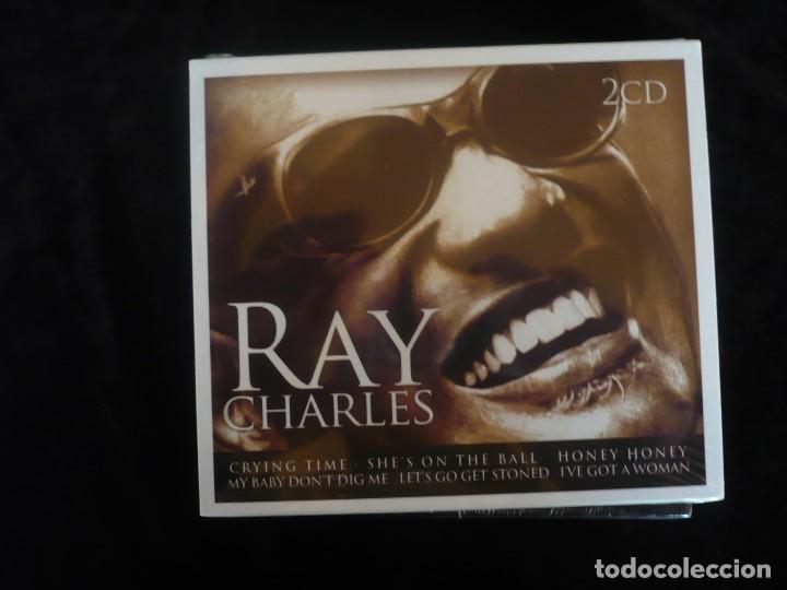 CDs de m&uacute;sica: ray charles - 2 cds - cd nuevo precintado - Foto 1