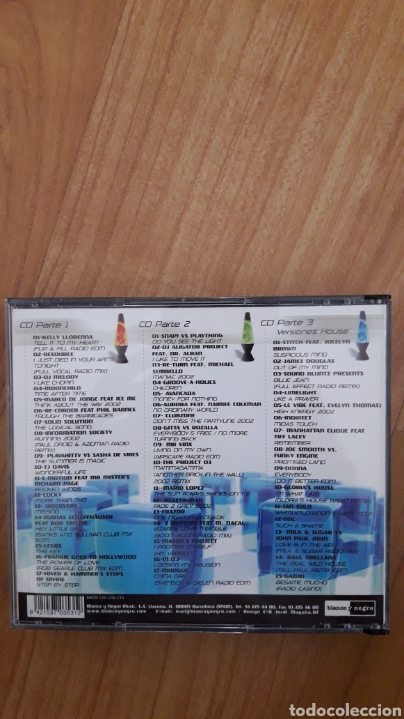 CDs de m&uacute;sica: TRIPLE CD REGRESO AL FUTURO - Foto 2