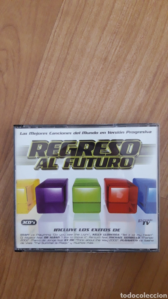 CDs de m&uacute;sica: TRIPLE CD REGRESO AL FUTURO - Foto 1