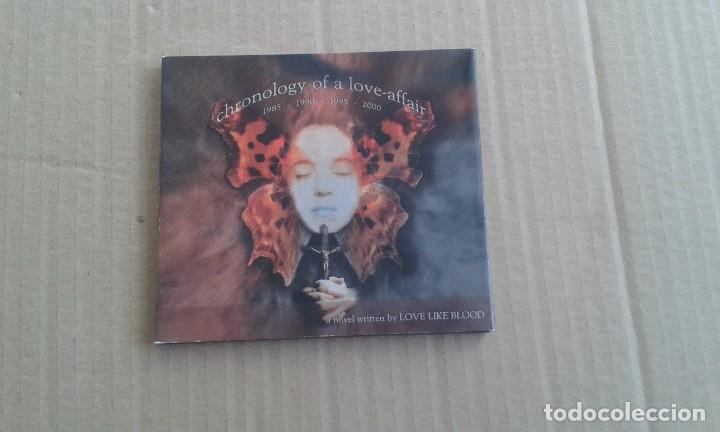 Music CDs: LOVE LIKE BLOOD - CHRONOLOGY OF A LOVE AFFAIR CD DIGIPACK 2001 GOTHIC ROCK
