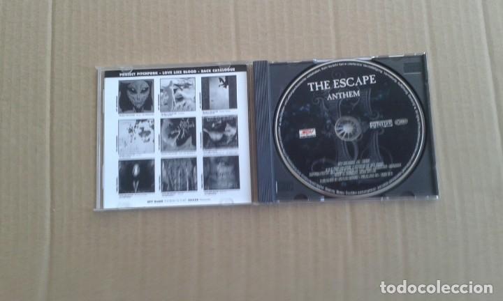 CDs de m&uacute;sica: THE ESCAPE - ANTHEM CD 1999 DARKWAVE - Foto 2