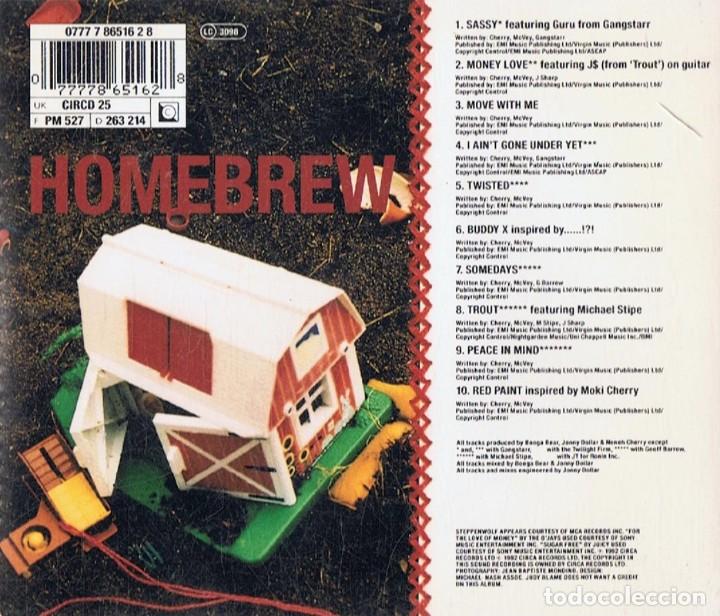 CDs de m&uacute;sica: NENEH CHERRY &uml;HOMEBREW&uml; (CD) - Foto 2