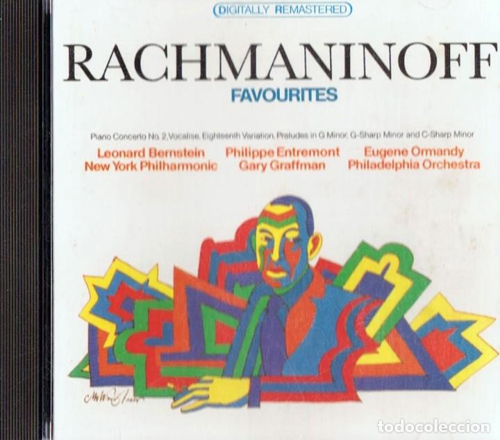 CDs de m&uacute;sica: RACHMANINOFF FAVOURITES (CD) - Foto 1