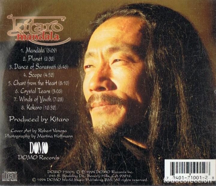 CDs de m&uacute;sica: KITARO &uml;MANDALA&uml; (CD) - Foto 2