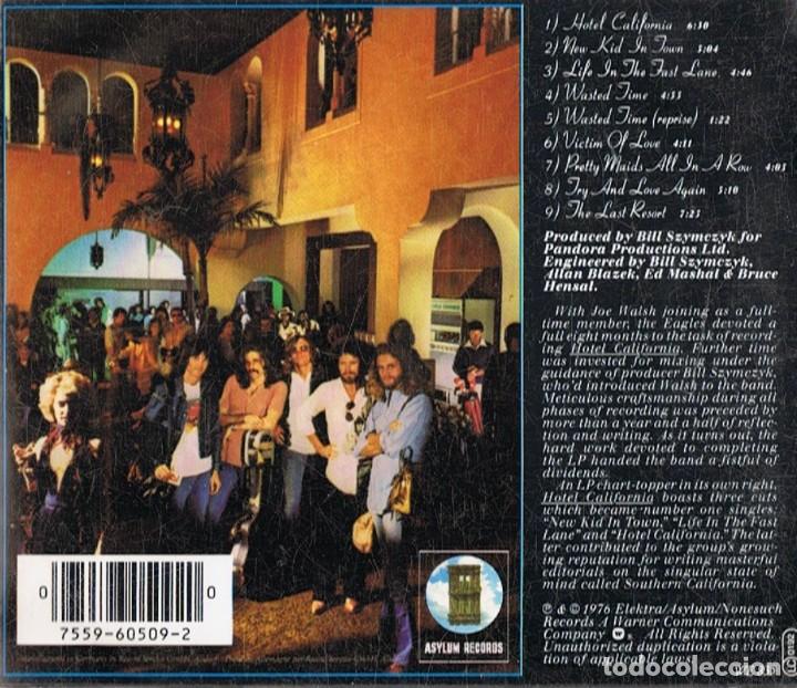 CDs de m&uacute;sica: EAGLES &uml;HOTEL CALIFORNIA&uml; (CD) - Foto 2