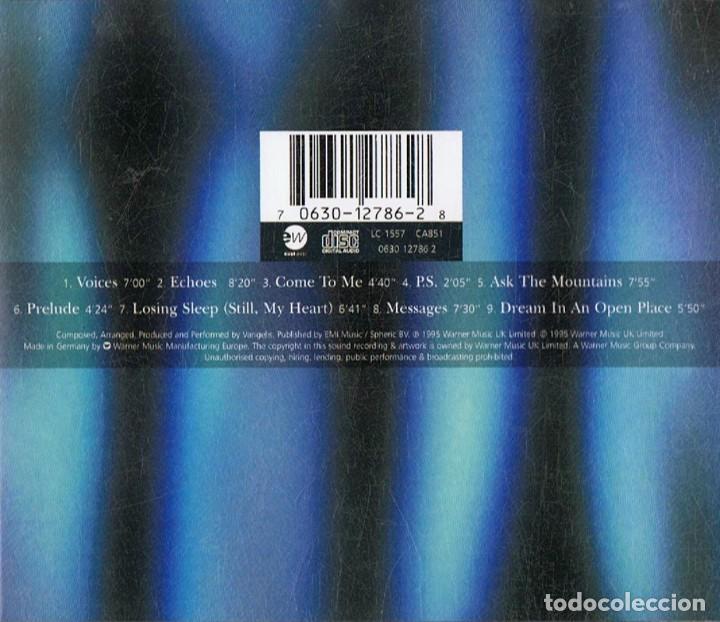 CDs de m&uacute;sica: VANGELIS &uml;VOICES&uml; (CD) - Foto 2