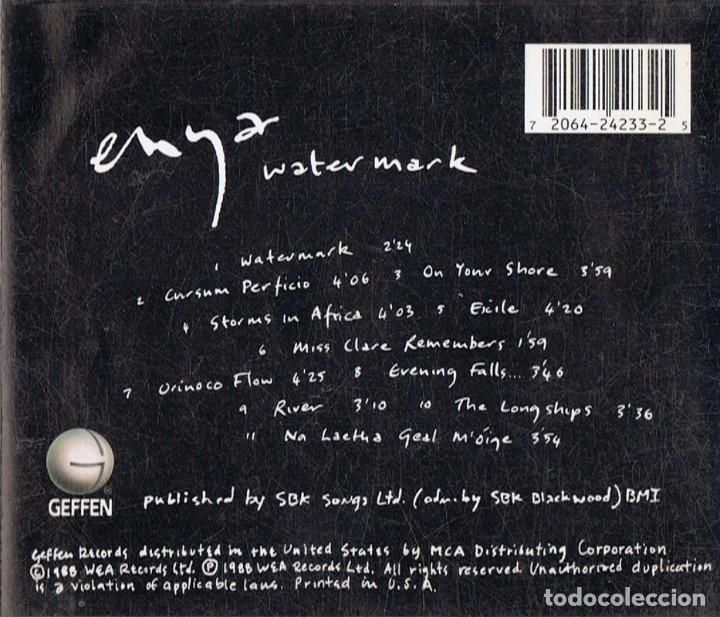 CDs de m&uacute;sica: ENYA &uml;WATERMARK&uml; ( CD) - Foto 2