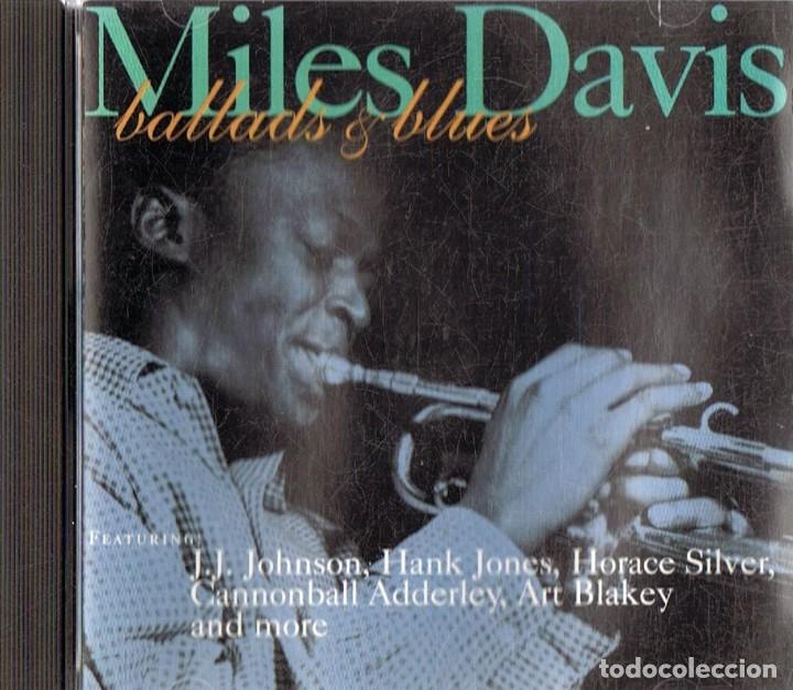 CDs de m&uacute;sica: MILES DAVIS &uml;BALLADS & BLUES&uml; (CD) - Foto 1