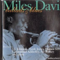 CDs de Música: MILES DAVIS ¨BALLADS & BLUES¨ (CD)