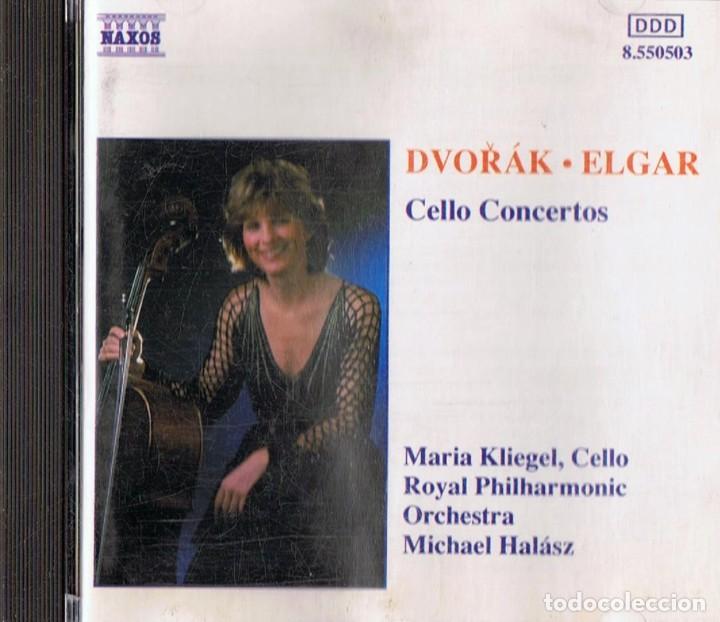 CDs de m&uacute;sica: DVOR&Aacute;K - ELGAR &uml;CELLO CONCERTOS&uml; (CD) - Foto 1