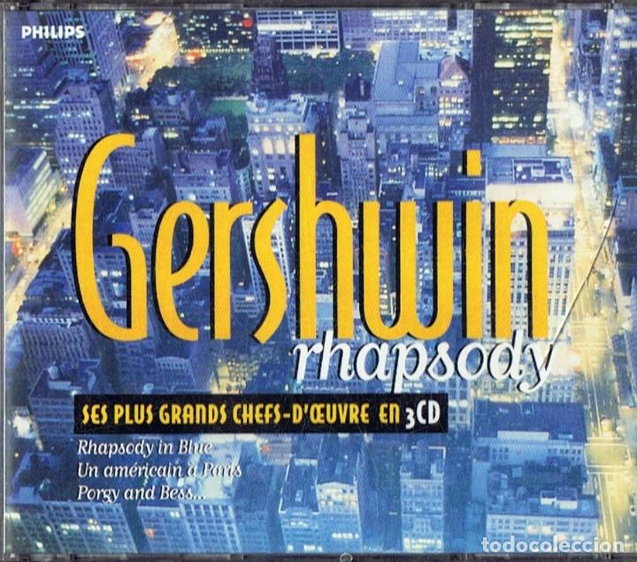 CDs de m&uacute;sica: GERSHWIN RHAPSODY ( 3 CD&acute;S) - Foto 1