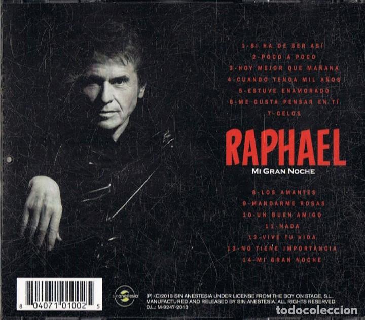 CDs de m&uacute;sica: RAPHAEL &uml;MI GRAN NOCHE&uml; - Foto 2
