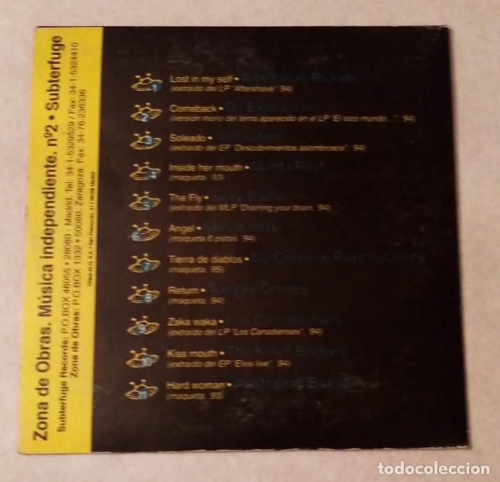 CDs de m&uacute;sica: ZONA DE OBRAS - SUBTERFUGE - Foto 2