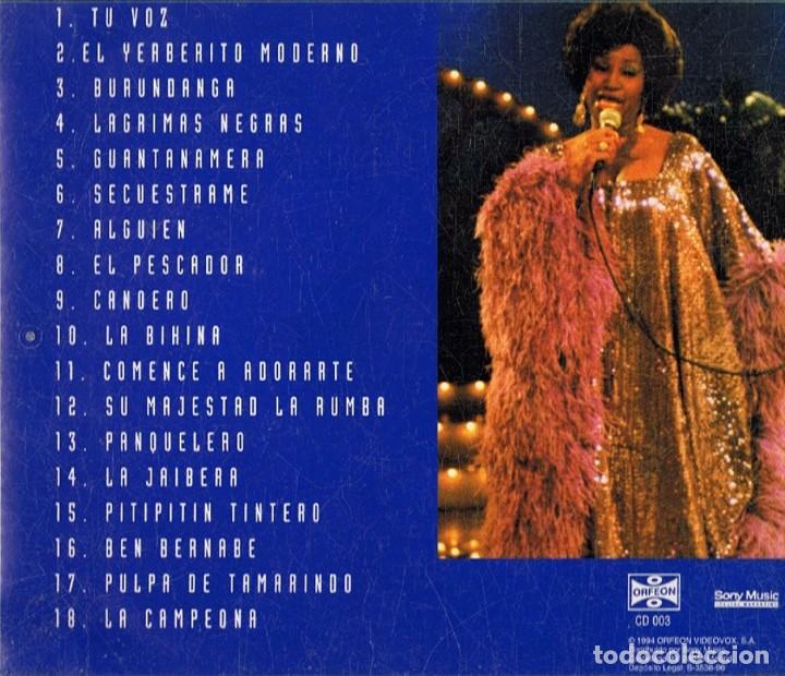 CDs de m&uacute;sica: CELIA CRUZ &uml;IRRESISTIBLE&uml; (CD) - Foto 2