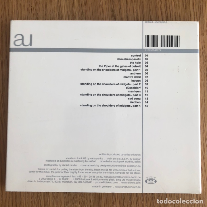 CDs de m&uacute;sica: Artist Unknown - Future - CD - Foto 2