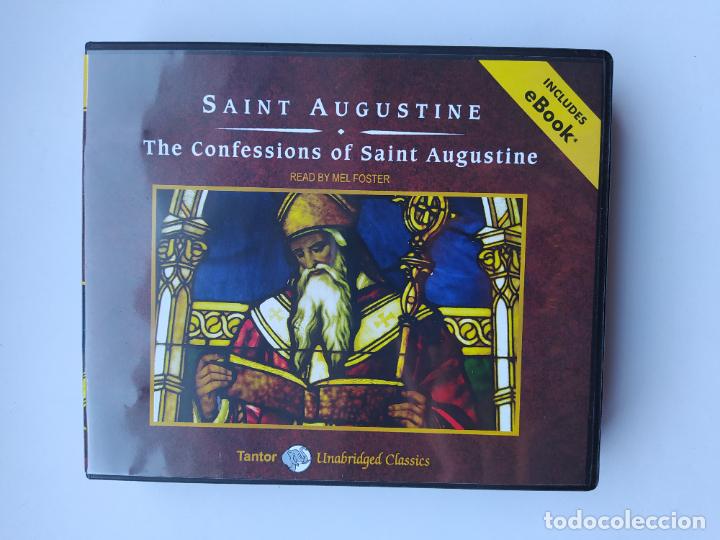 CDs de Musique: SAINT AUGUSTINE. THE CONFESSIONS OF SAINT AUGUSTINE. READ BY MEL FOSTER. AUDIO LIBRO 10 CD'S TDKCD10