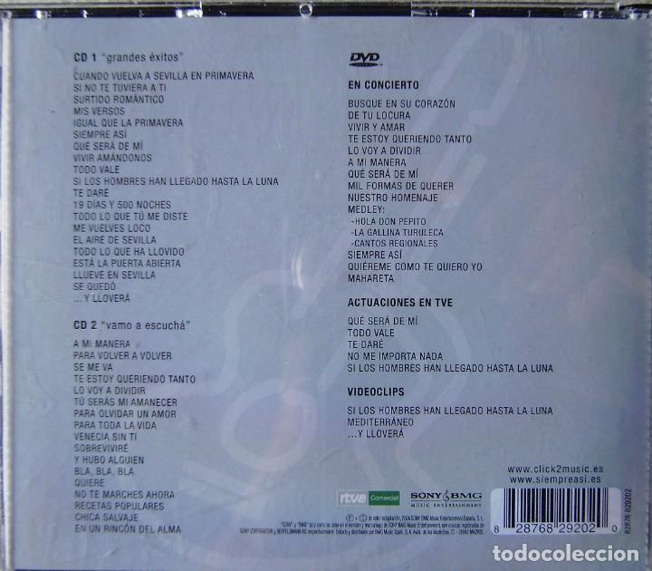 CDs de m&uacute;sica: SIEMPRE ASI...2 CD&acute;S + DVD...COMO NUEVO - Foto 2