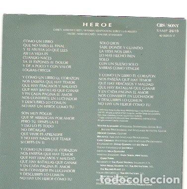 CDs de m&uacute;sica: MARIAH CAREY. Heroe. (cd single 1995) - Foto 2