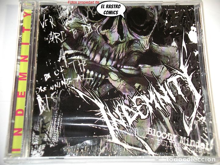 CDs de Música: Indemnity Bloddy Minded Bullet Headed precintado CD Art Gates 2017 Thrash Post Hardcore Punk Belgica - Foto 2 - 253559530