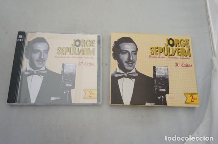 CDs de m&uacute;sica: CD - JORGE SEPULVEDA - 30 EXITOS - 2 DISCOS - Foto 1
