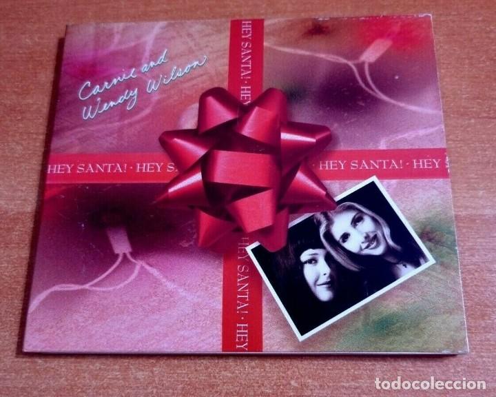 Music CDs: CARNIE & WNDY WILSON Hey Santa CD SINGLE DIGIPACK PROMO 1993 USA WILSON PHILLIPS 4 TEMAS