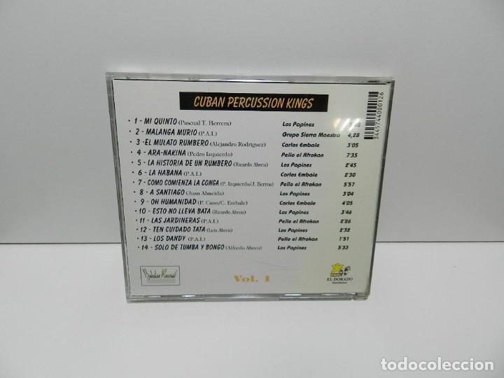 CDs de m&uacute;sica: DISCO CD. Cuban Percussion Kings. COMPACT DISC. - Foto 2