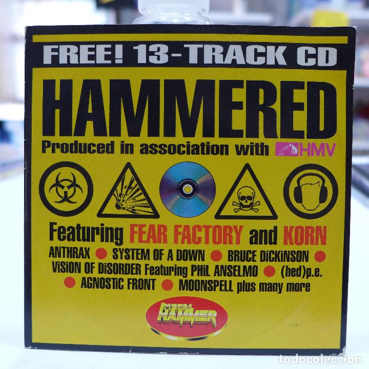 CDs de m&uacute;sica: METAL HAMMER - HAMMERED - Foto 1