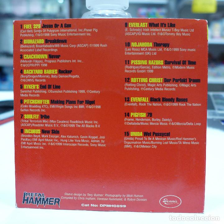 CDs de m&uacute;sica: METAL HAMMER - HAMMERED VOLUME 5 - Foto 2
