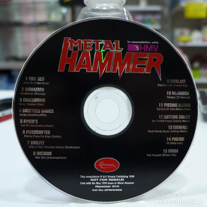 CDs de m&uacute;sica: METAL HAMMER - HAMMERED VOLUME 5 - Foto 3
