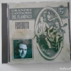 CDs de Música: FOSFORITO. GRANDES CANTAORES DE FLAMENCO. COMPACTO PHILIPS CON 22 CANCIONES.. Lote 253954455