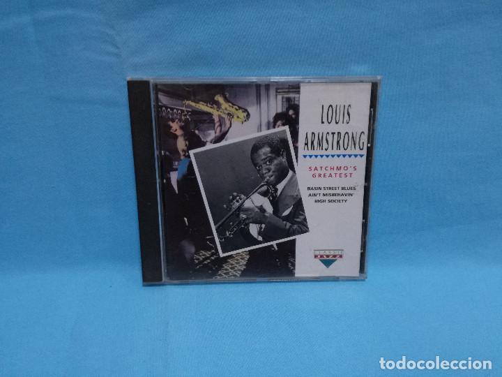 CDs de m&uacute;sica: CD - LOUIS ARMSTRONG - SATCHMOS GREATEST - Foto 1