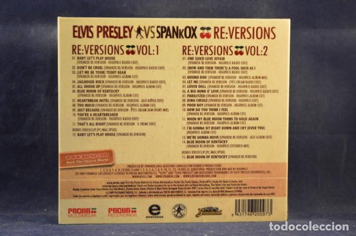 CDs de m&uacute;sica: ELVIS VS SPANKOX &lrm;- RE:VERSIONS - 2 CD - Foto 2