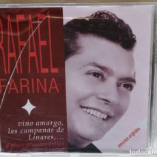 CDs de Música: RAFAEL FARINA, VINO AMARGO, LAS CAMPANAS DE LINARES, Y OTROS GRANDES ÉXITOS (VERSIONES ORIGINA. Lote 254137860