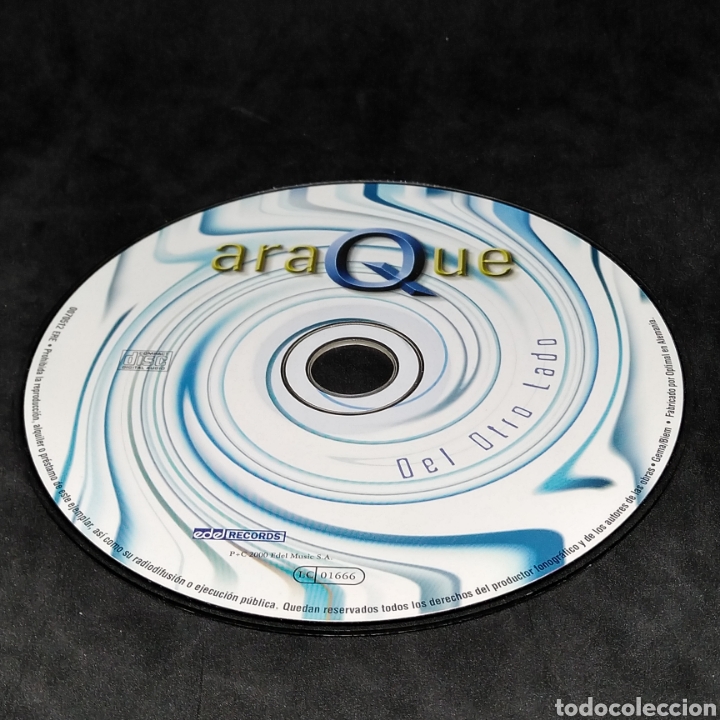 CDs de m&uacute;sica: ARAQUE - DEL OTRO LADO - CD - 2002 - DISCO VERIFICADO - Foto 7