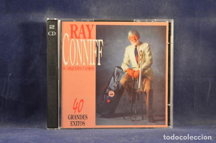 CDs de m&uacute;sica: RAY CONNIFF SU ORQUESTA Y COROS - 40 GRANDES EXITOS - 2 CD - Foto 1
