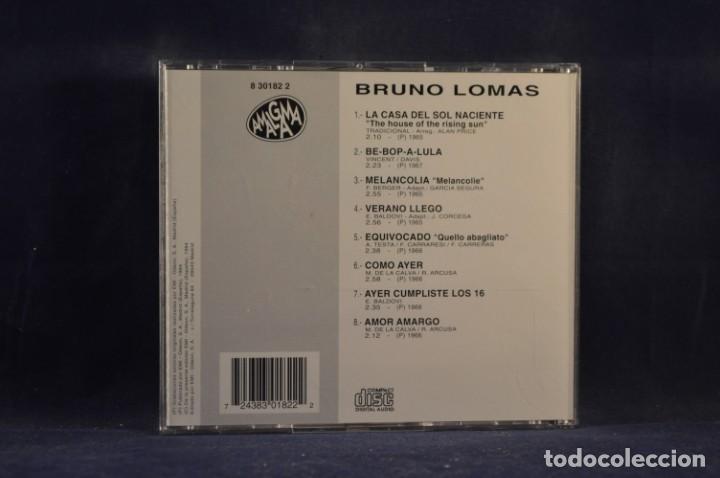 CDs de m&uacute;sica: BRUNO LOMAS - BRUNO LOMAS - CD - Foto 2