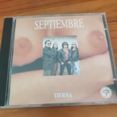 CDs de Música: CD SEPTIEMBRE. TIERNA. HEAVY ROCK ESPAÑOL. FONOMUSIC 1996. INCLUYE HOJA PROMO