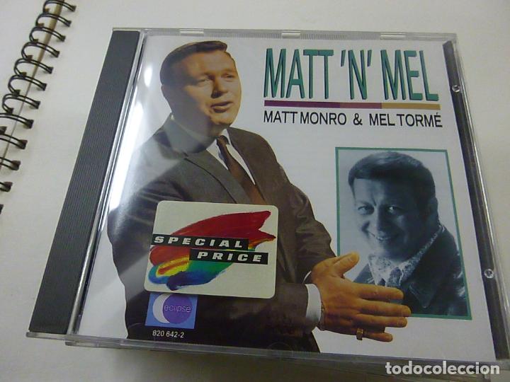 CDs de m&uacute;sica: DISCO CD. MATT MONRO & MEL TORME. COMPACT DISC.- CD - C 6 - Foto 1