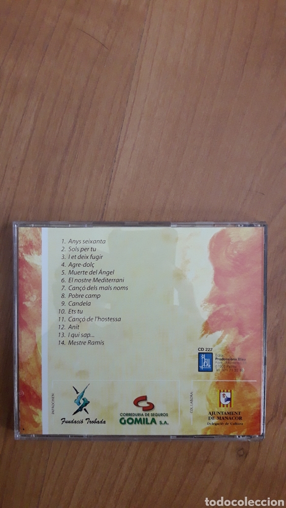 CDs de m&uacute;sica: M&Uacute;SICA DE MALLORCA. TROBADA - Foto 2
