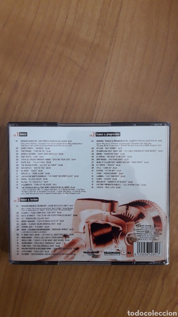 CDs de m&uacute;sica: TRIPLE CD TECHNICS. THE ORIGINAL SESSIONS 2004 - Foto 2