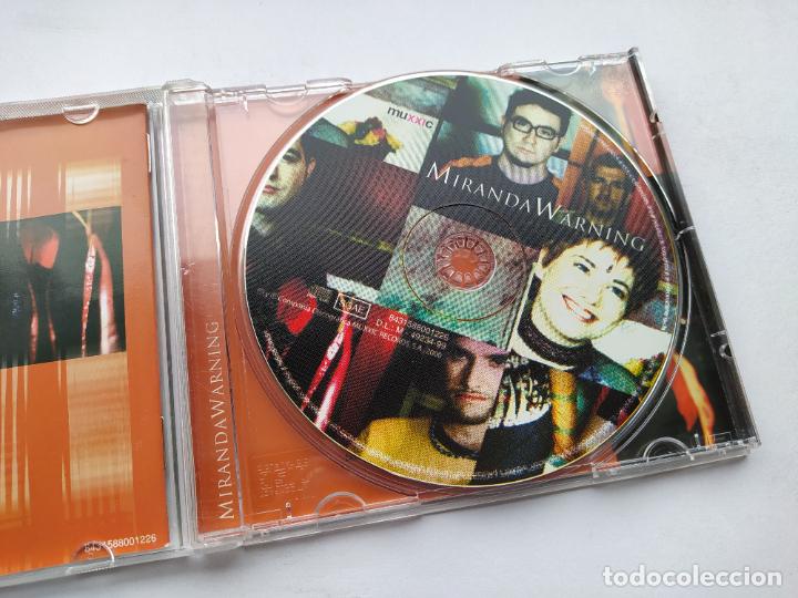 CDs de m&uacute;sica: Miranda Warning. Miranda Warning. CD. TDKCD38 - Foto 2