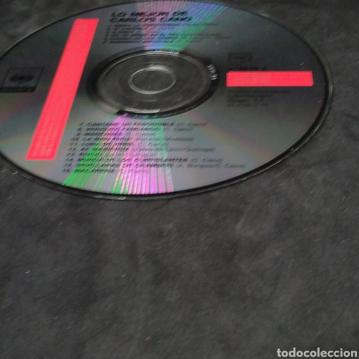 CDs de m&uacute;sica: LO MEJOR DE CARLOS CANO - 1995 - CD - CARLOS CANO - Foto 7