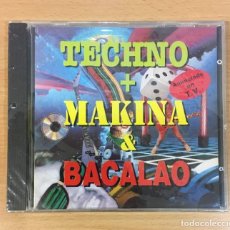 CDs de Música: CD TECHNO + MAKINA Y BACALAO DE LOS AÑOS 90. BLANCO Y NEGRO MUSIC, 1992. PRECINTADO