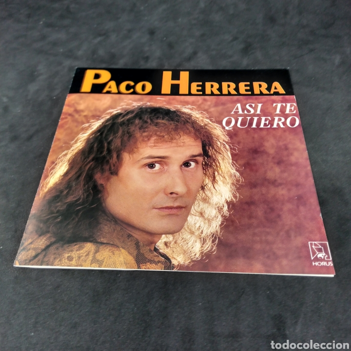 CDs de m&uacute;sica: PACO HERRERA - AS&Iacute; TE QUIERO - CD - 1992 - Foto 3