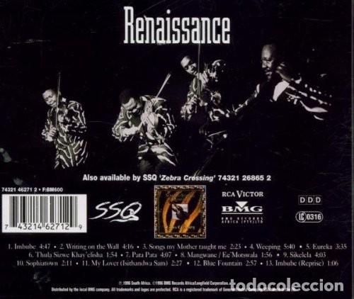 CDs de m&uacute;sica: Soweto String Quartet - Renaissance - CD - Foto 2