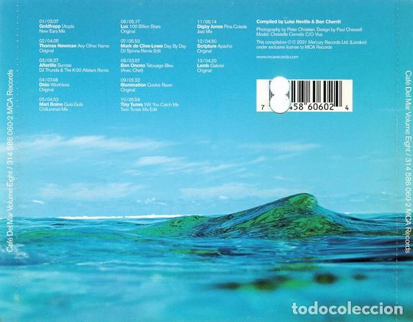 CDs de m&uacute;sica: Caf&eacute; Del Mar - Volume Eight - CD - Foto 2