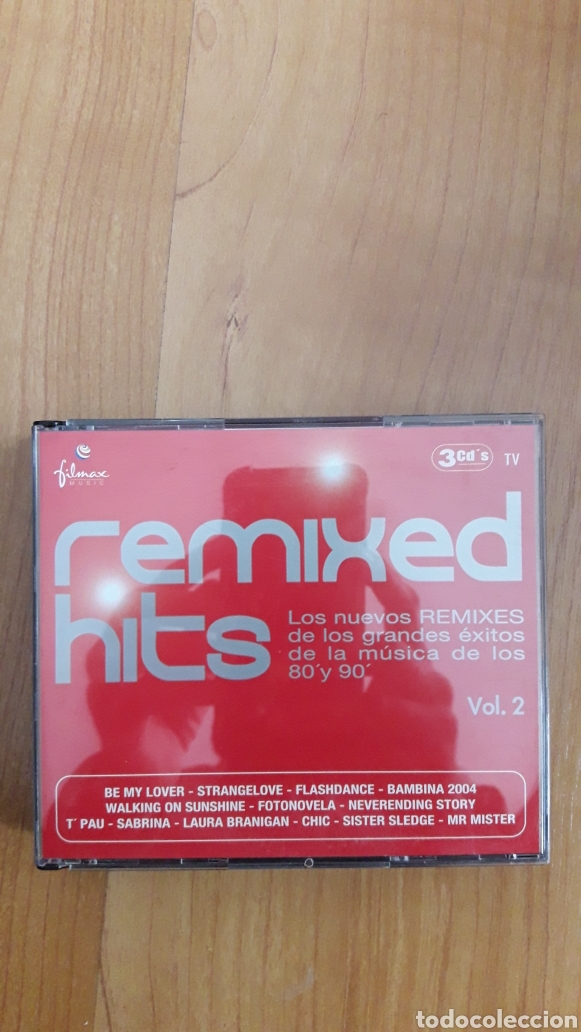 CDs de m&uacute;sica: TRIPLE CD REMIXES HITS. VOLUMEN 2 - Foto 1