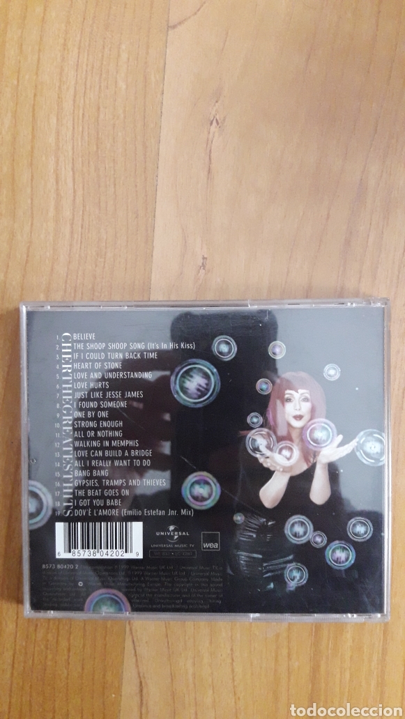 CDs de m&uacute;sica: CHER. THE GREATEST HITS - Foto 2