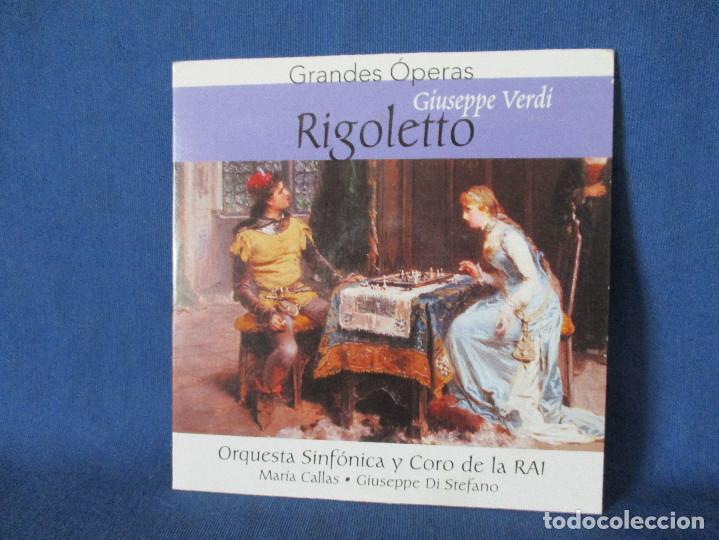 CDs de m&uacute;sica: CD - GRANDES &Oacute;PERAS - GIUSEPPE VERDI - RIGOLETTO - Foto 1