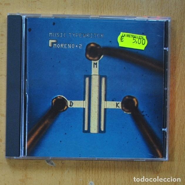 CDs de m&uacute;sica: MORENO +2 - MUSIC TYPEWRITER - CD - Foto 1